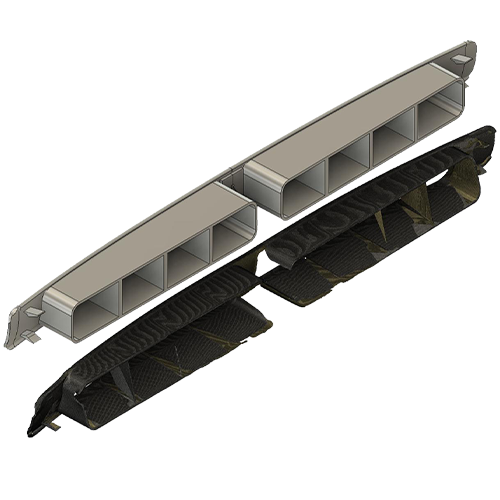 Reverse-engineered tool converted from scan to CAD